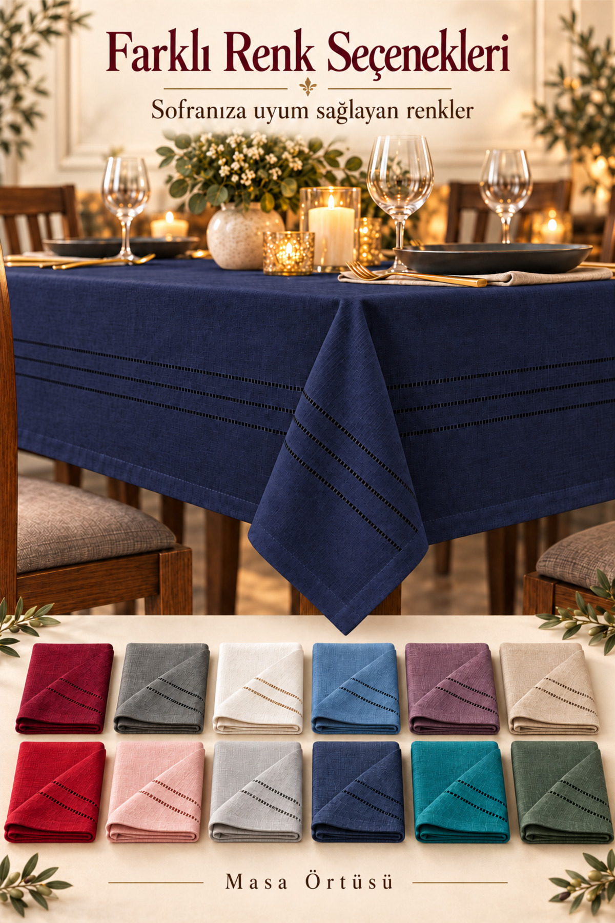میز پوش Colber ضد لک 160x220 سانتی‌متر – شیک و مقاوم