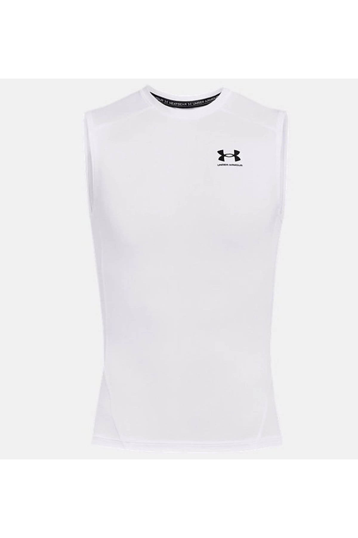 تیشرت آستین‌کوتاه مردانه فشرده UA HeatGear Armour سفید 1361522-100