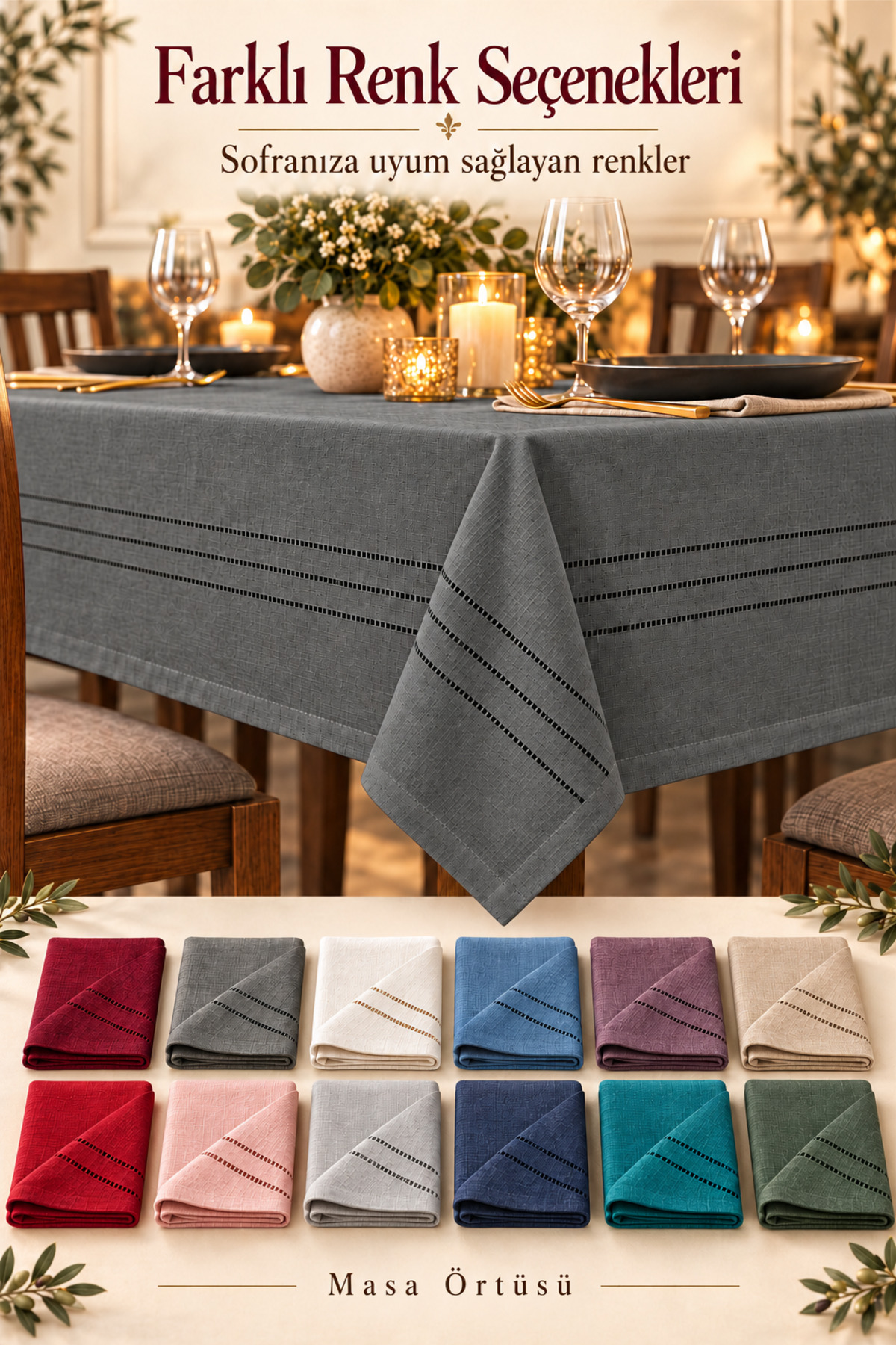 میز پوش Colber ضد لک 160x220 سانتی‌متر – شیک و مقاوم