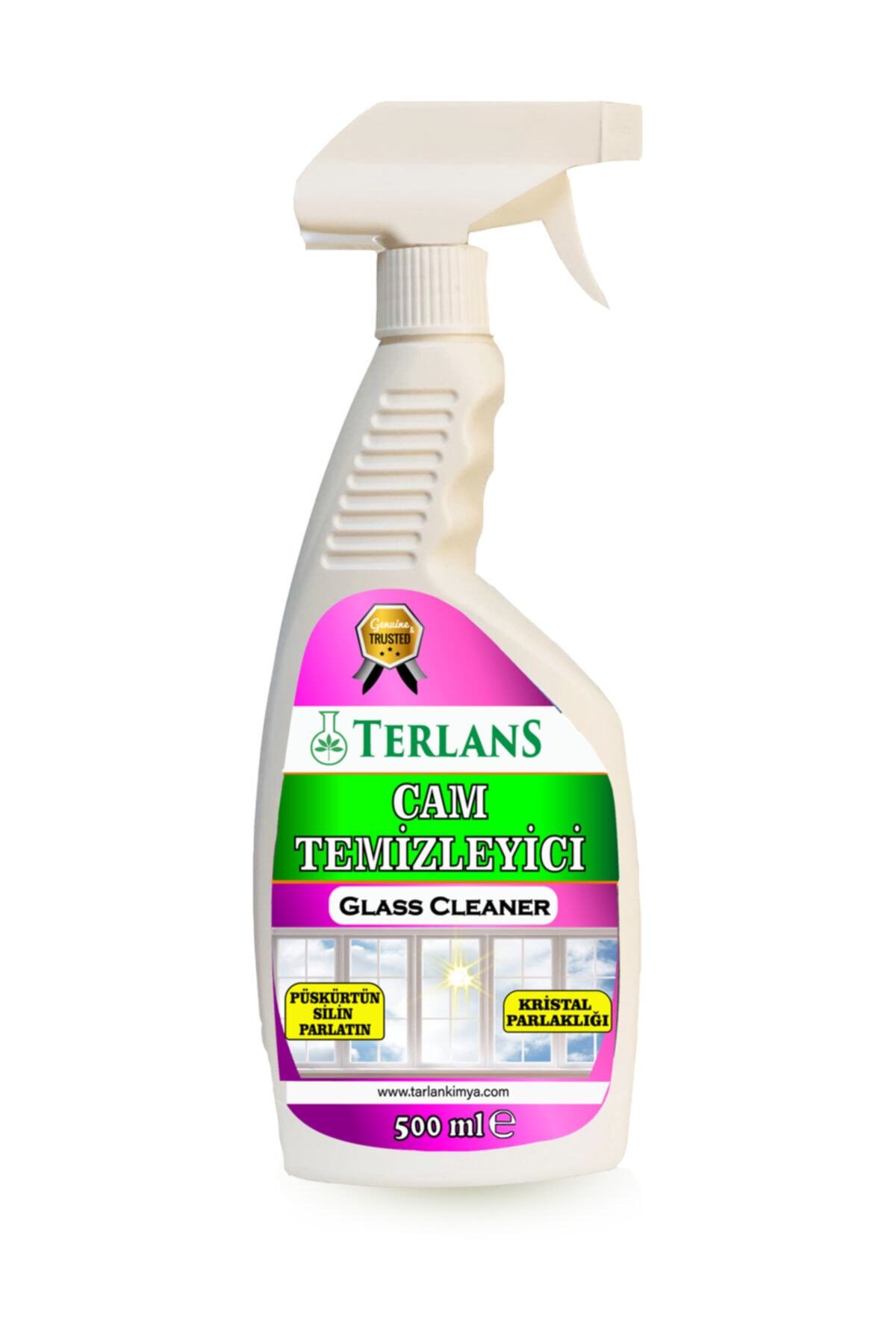Terlans Cam Yüzey Temizleyici Glass Cleaner 500 Ml Kristal Parlaklık