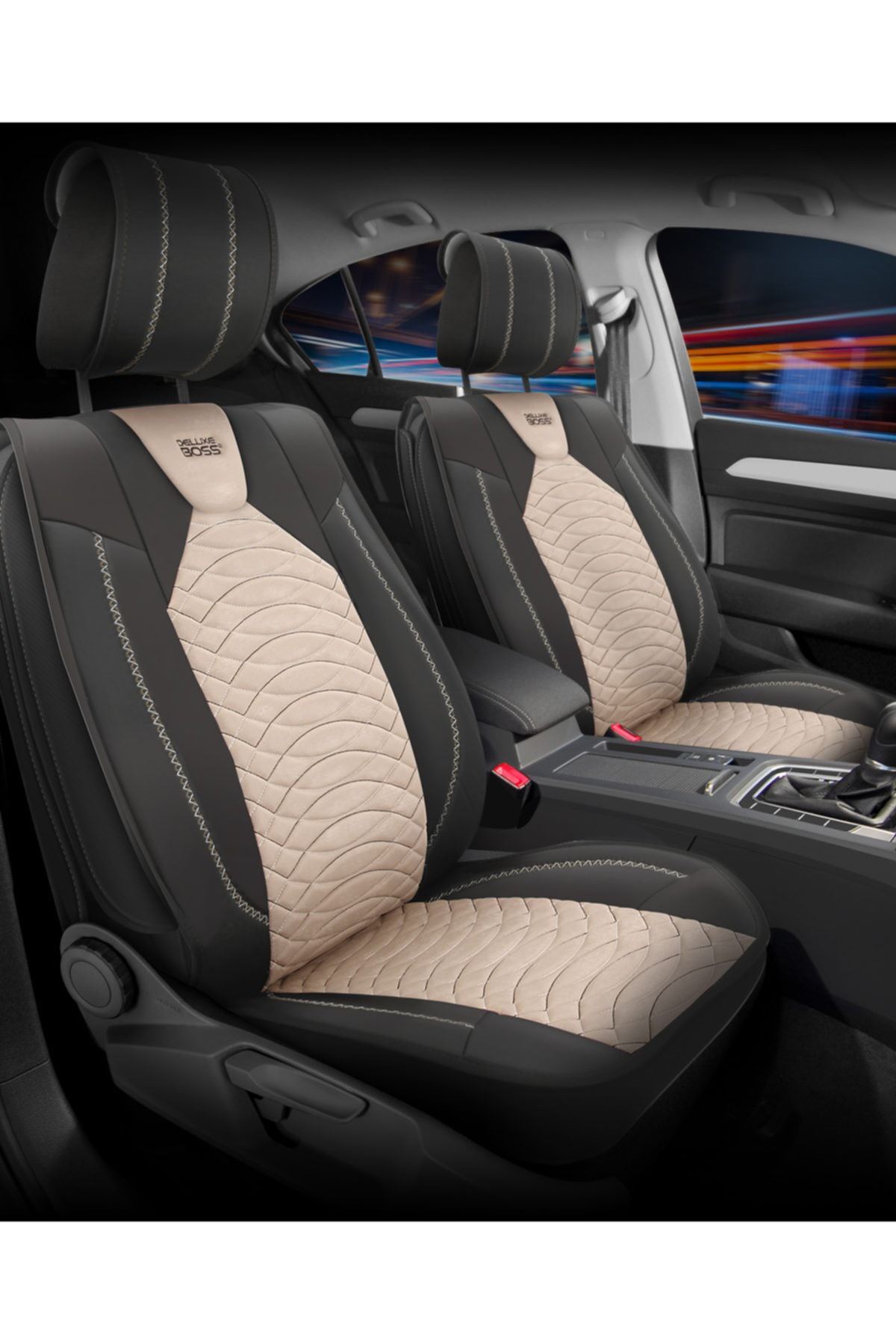 deluxe boss ford escort uyumlu kadife deri koltuk kilifi luxury fit prestige pr11 fiyati yorumlari trendyol