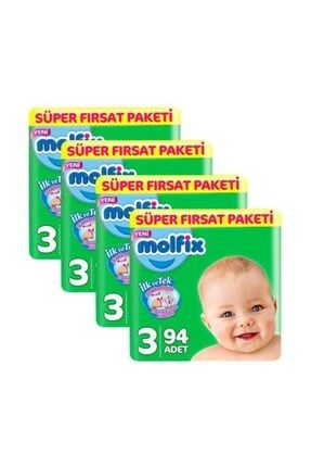 Molfix Super Firsat Paketi 3 Numara 94 Adet X2 Paket Trendyol