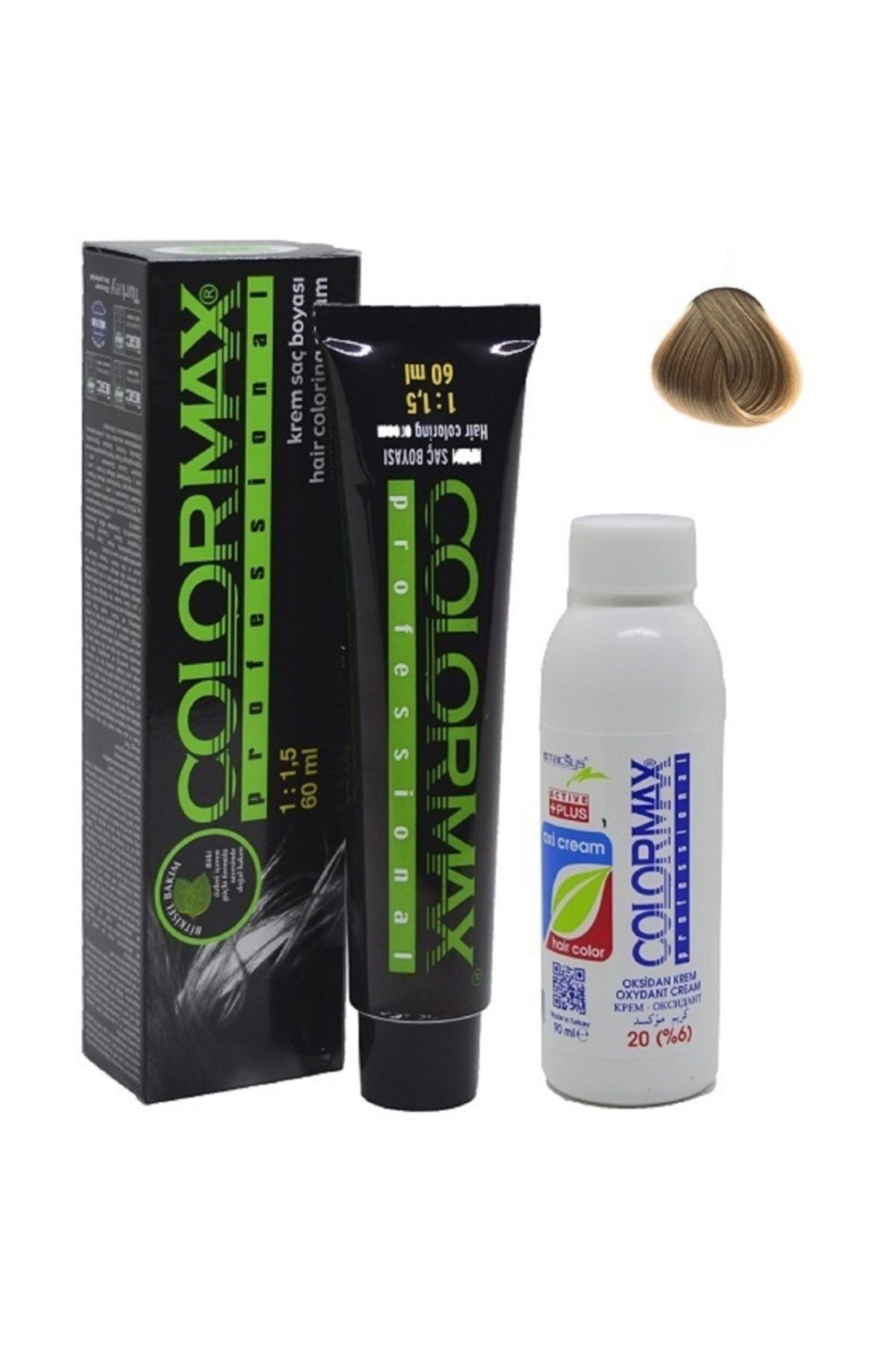 Colormax 8 Açık Kumral + Oksidan Krem 90 ml