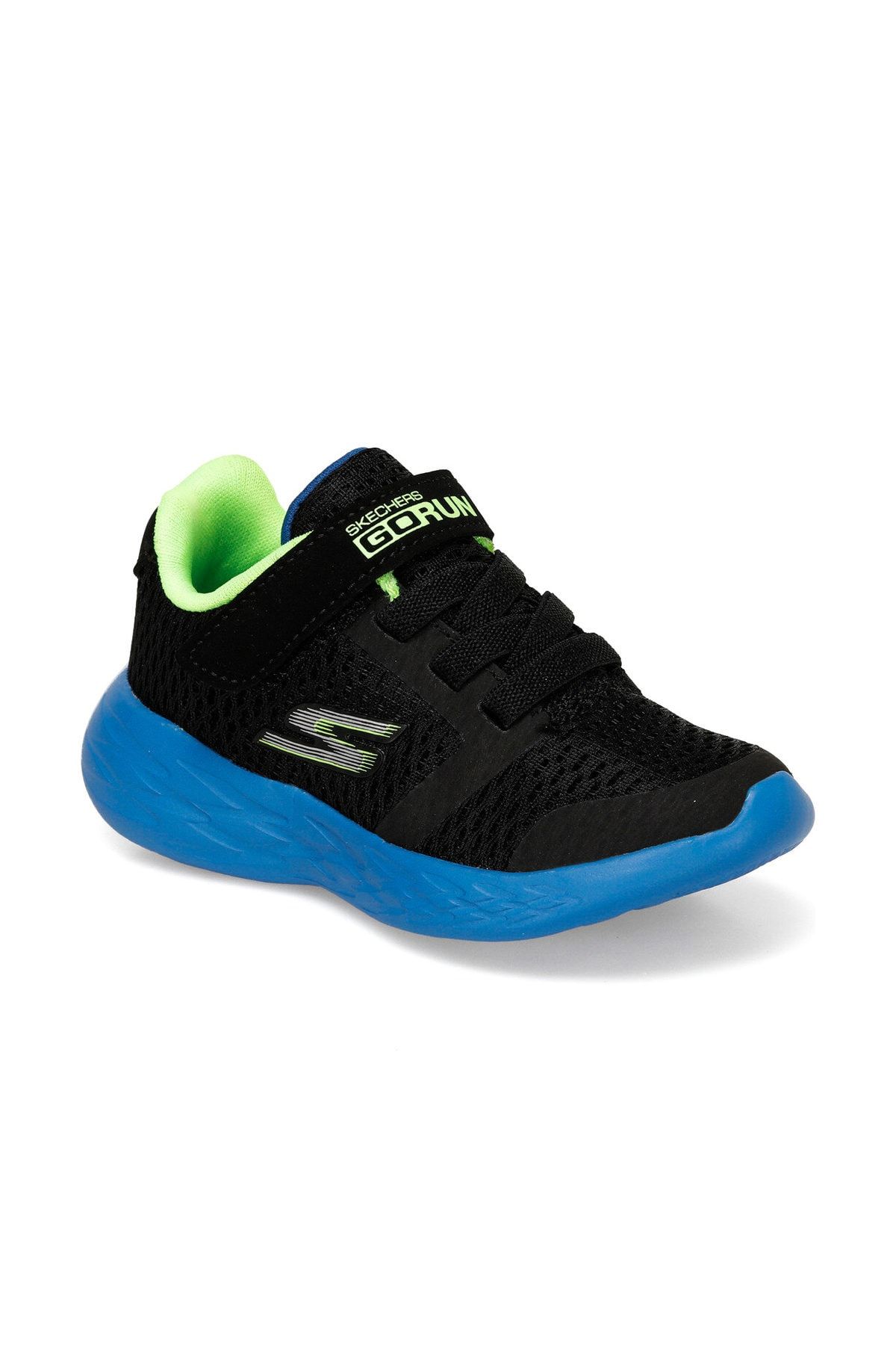 SKECHERS GO RUN 600 ROXLO K k Erkek ocuk Siyah Spor Ayakkab