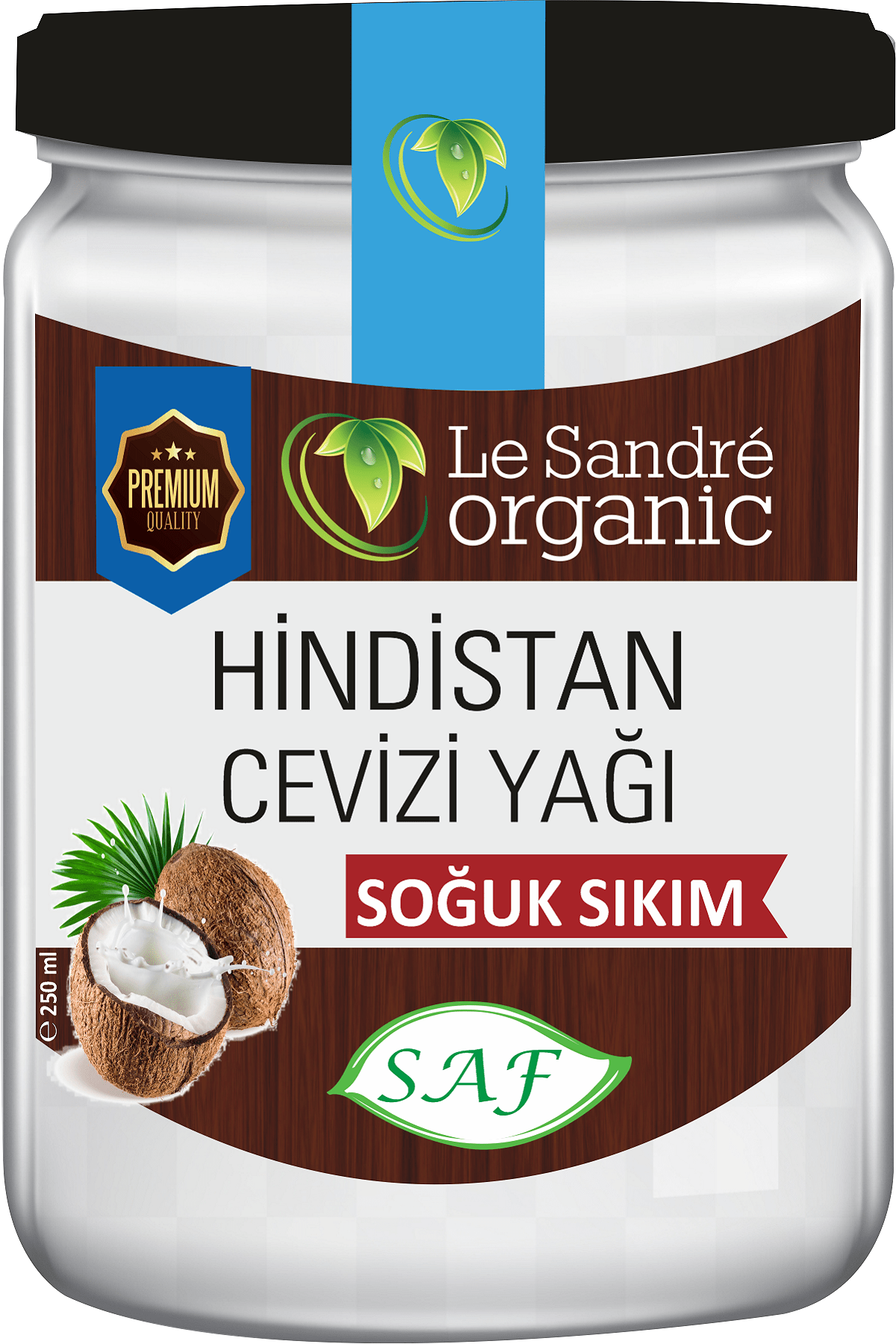Le Sandre Organics Soguk Sikim Hindistan Cevizi Yagi 250 Ml Trendyol