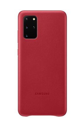 Galaxy S20 Plus Orijinal Deri Kılıf Kırmızı EF-VG985LREGWW