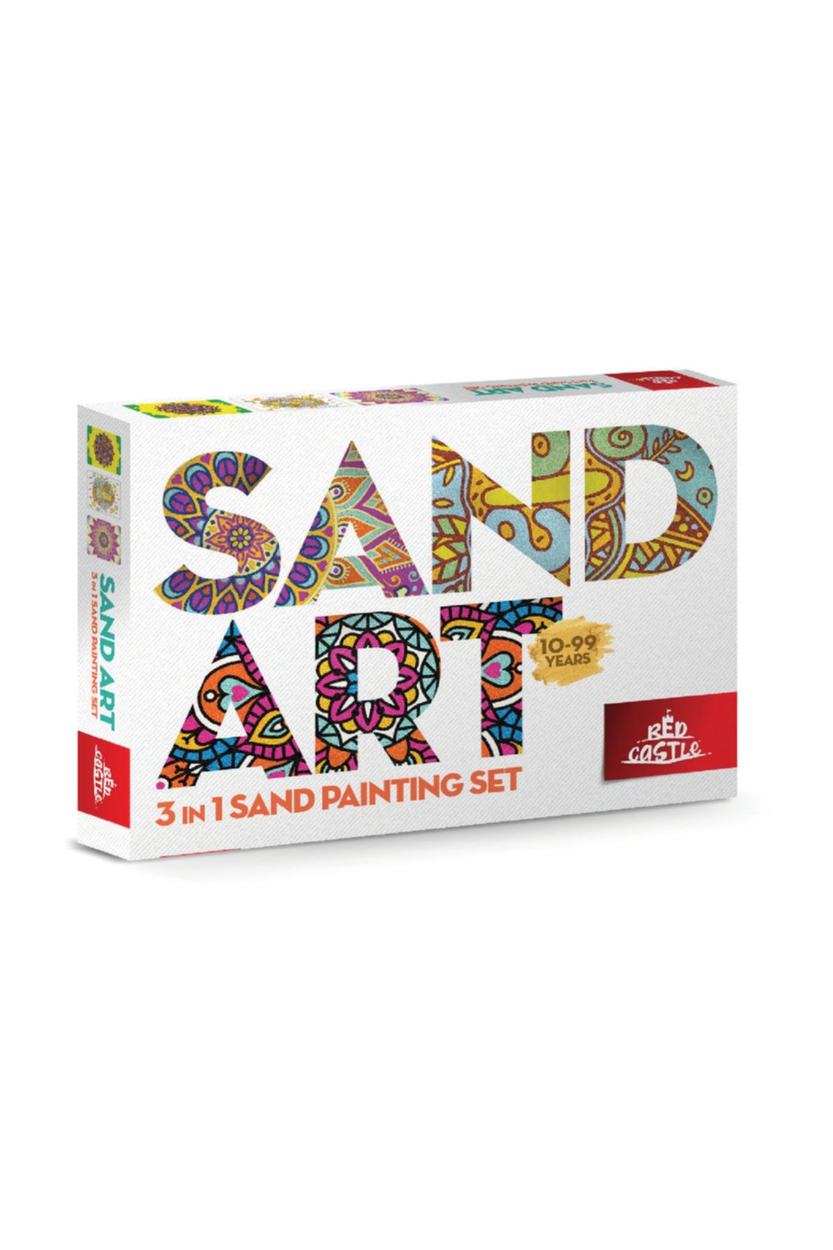 Red Castle Sand Art Yetiskin Kum Boyama Seti 3 In1 Trendyol