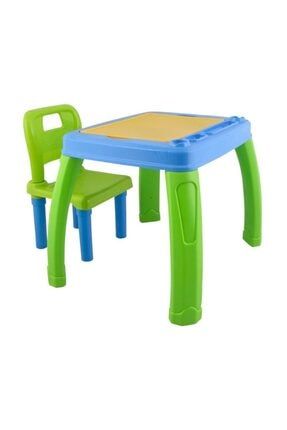 Montessori Ahsap Cocuk Masa Sandalye Takimi Yaz Sil Yuzey Aktivite Masasi 1 Sandalye 1 Masa Trendyol
