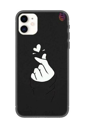 Iphone 11 - Siyah Silikon Kılıf - Bts Love KK0000048