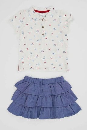 Defacto Kiz Bebek Minnie Mouse Lisansli Elbise Trendyol