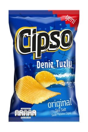 Cipso Tırtıklı Sade Patates Cipsi 110G 05089422