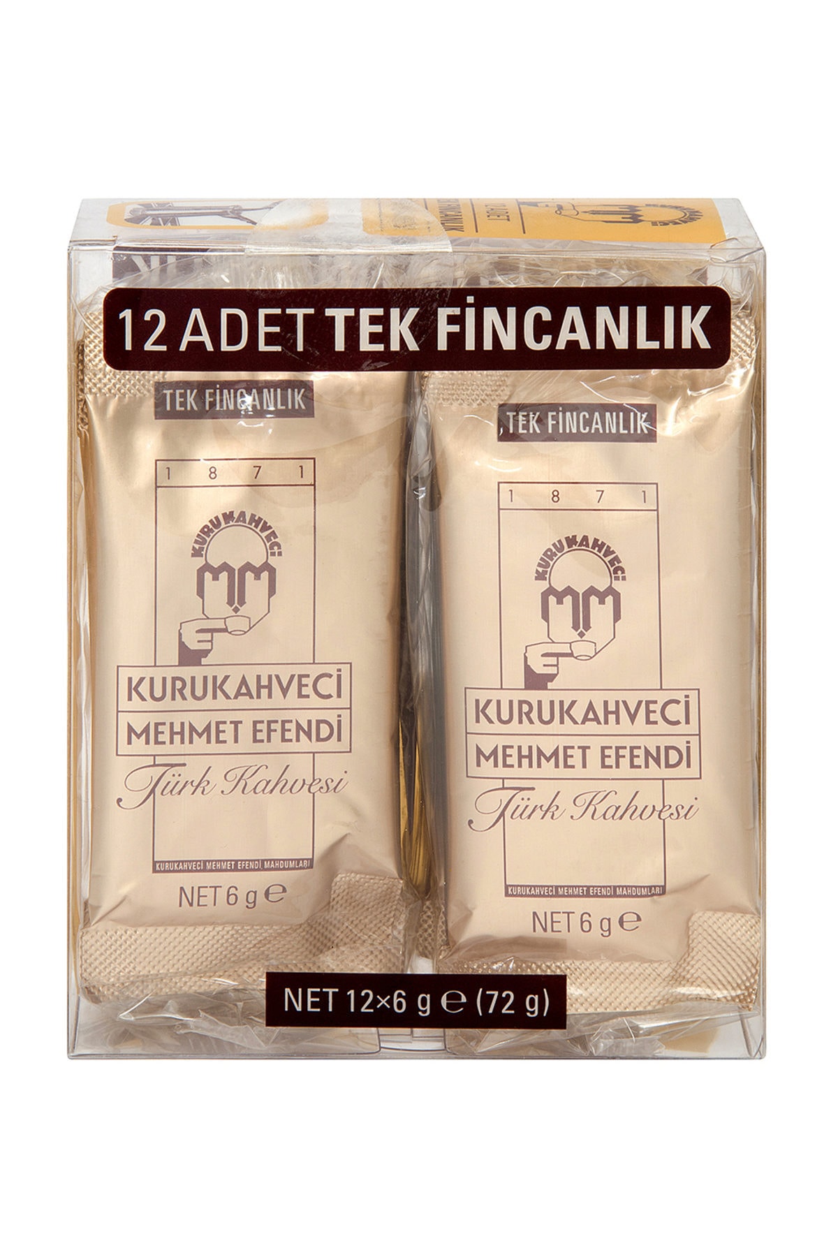 Mehmet Efendi Türk Kahvesi 12X6 G