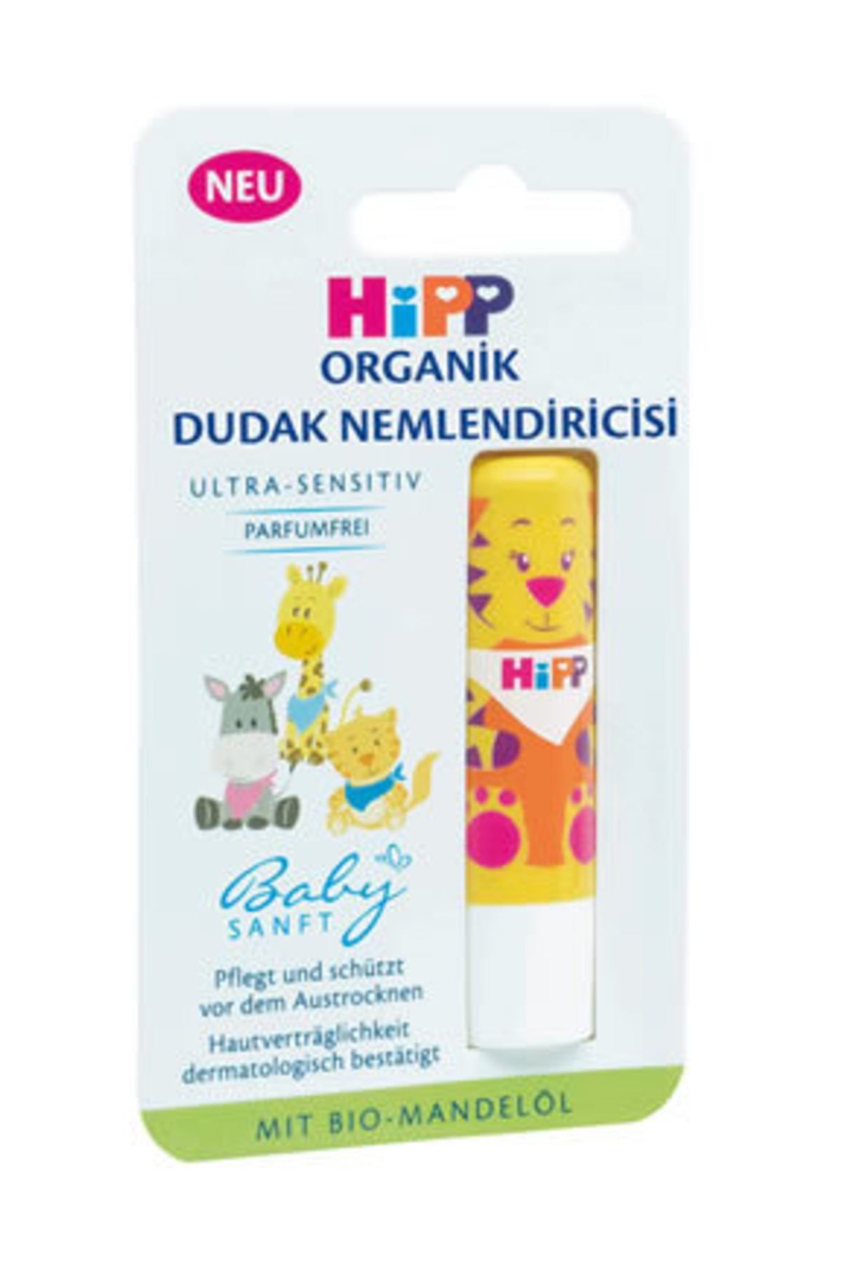 Hipp Hipp Babysanft Organik Dudak Nemlendirici 5 G