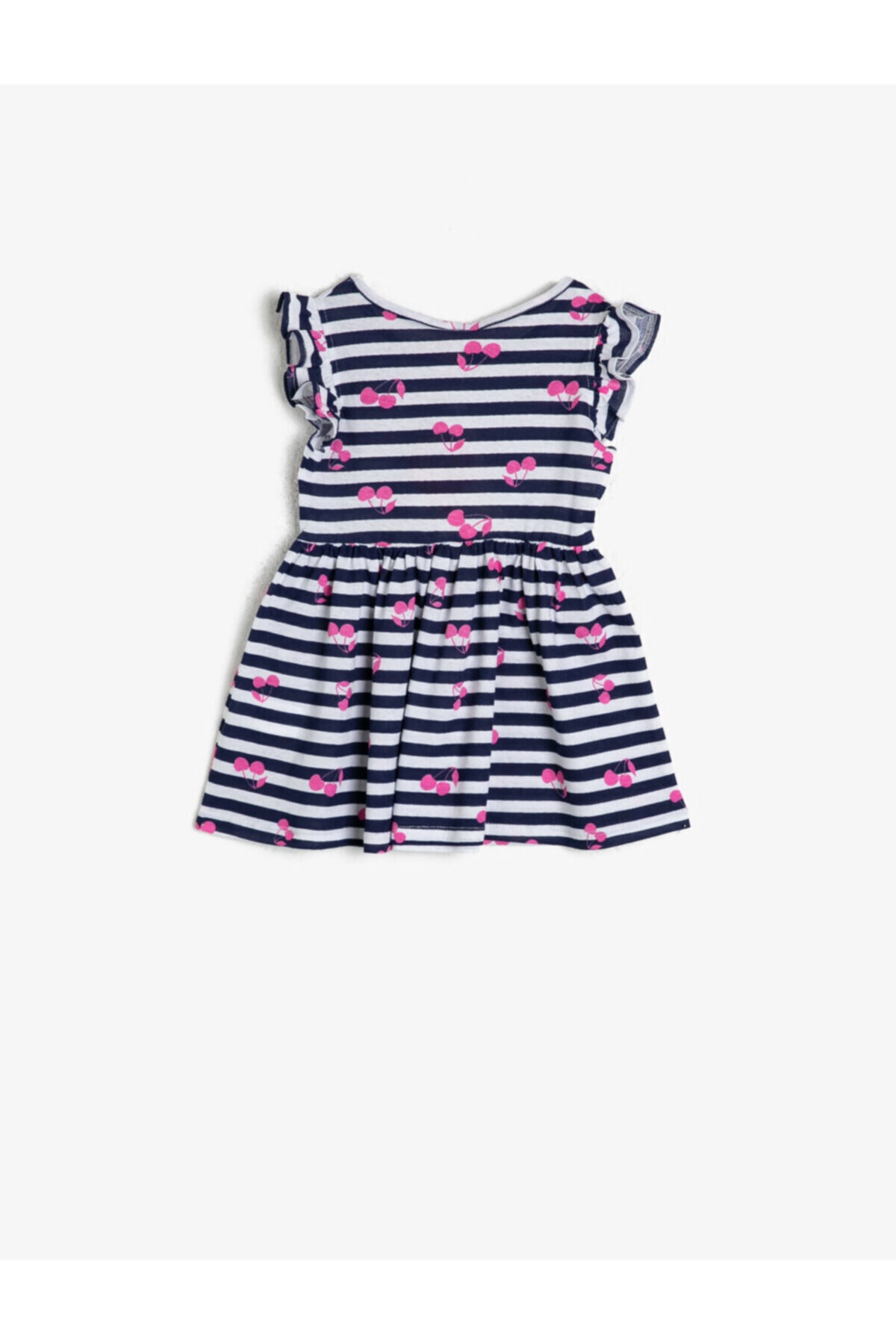 Koton Baby Girl Navy Blue Dress Trendyol