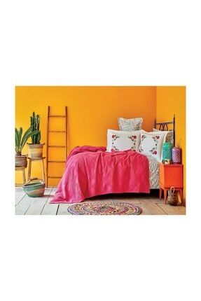 Karaca Home Coloro Fusya Cift Kisilik Waffle Pike Takimi Fitted Trendyol