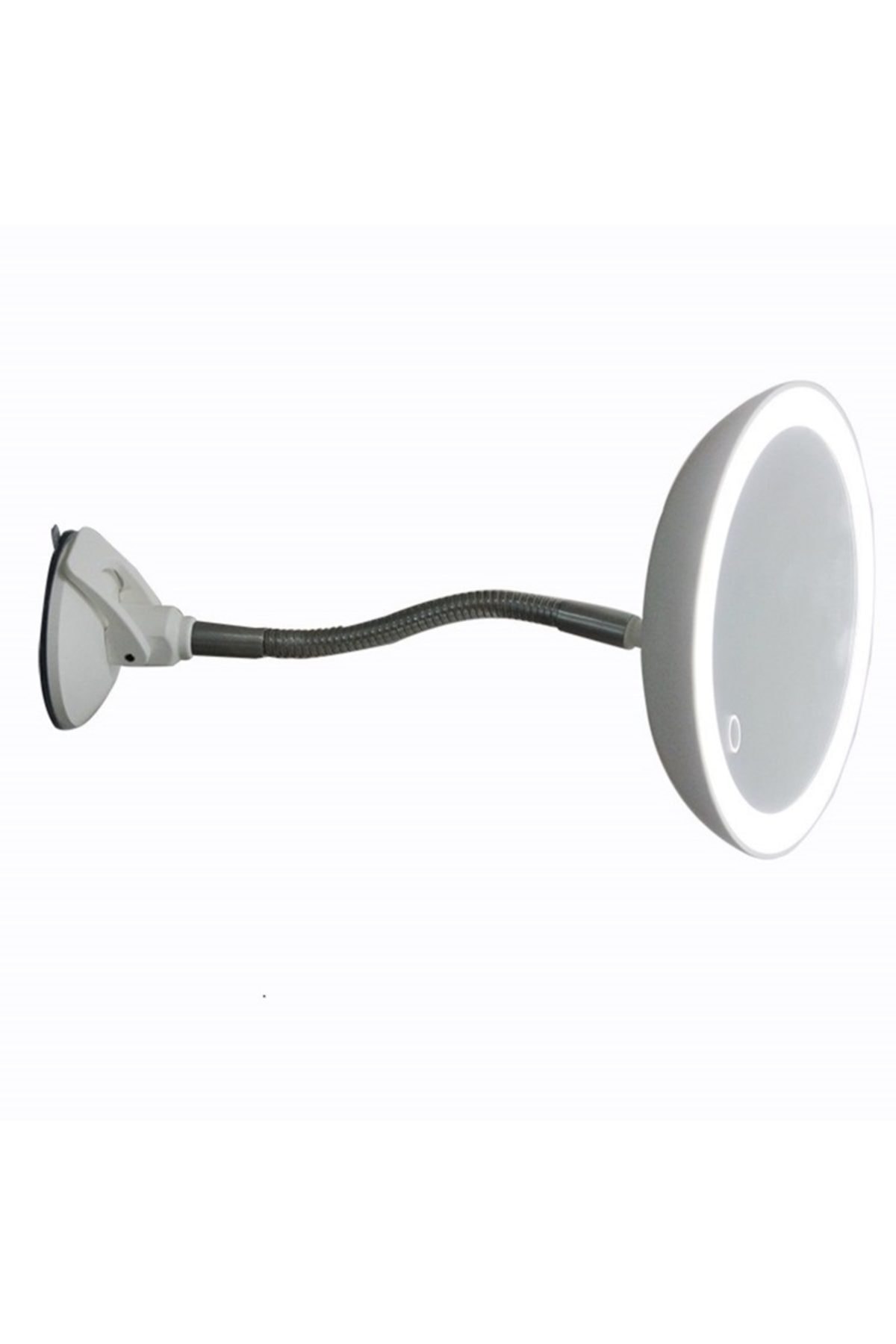 LAND OF MYTH Led Işıklı Banyo Makyaj - Tıraş Aynası, 10x Hd Zoom, Dim Edilebilir Dokunmatik Işık Kısma, Esnek Kol