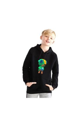 Dobakids Gri Brawl Stars Erkek Cocuk Sweatshirt Trendyol