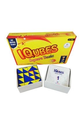 Iqubes Q-bitz Renkli Desen Ve Şekil 60 Kartlı Zeka Ve Beceri Oyun 84