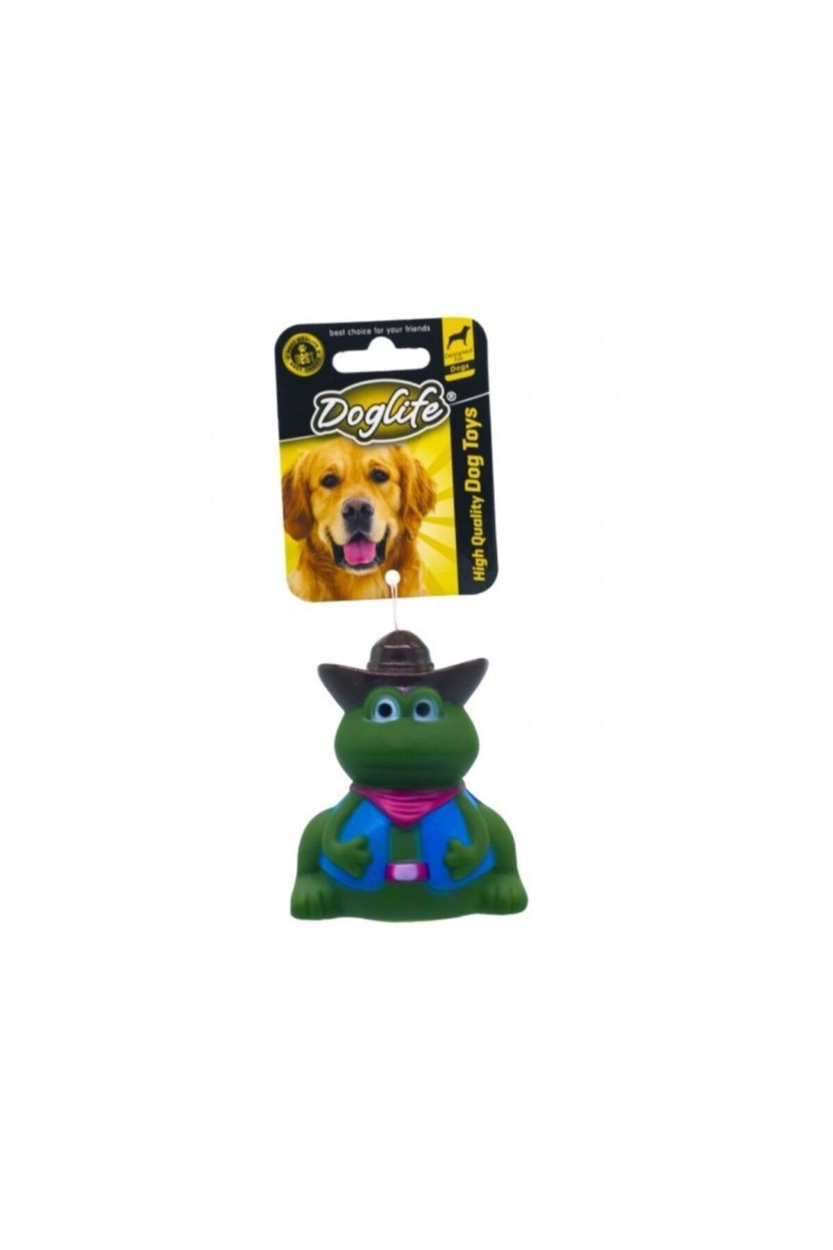 Doglife اسباب بازی قورباغه پلاستیکی برای سگ 202294- 163459