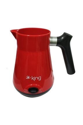 King K 446 Keyifli Elektrikli Kahve Makinesi Kozde Kahve Ozellikli Kirmizi Trendyol