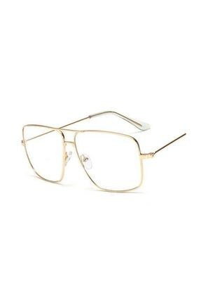Jwl Erkek Gozluk Modelleri Metal Cerceve Damla Pilot Cerceve Imaj Gozlugu Retro Vintage Moda Sari Trendyol