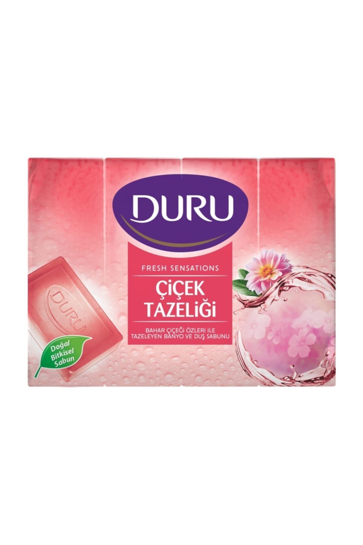 صابون دوش Fresh Sensations Flower Freshness 4x600 گرم Duru