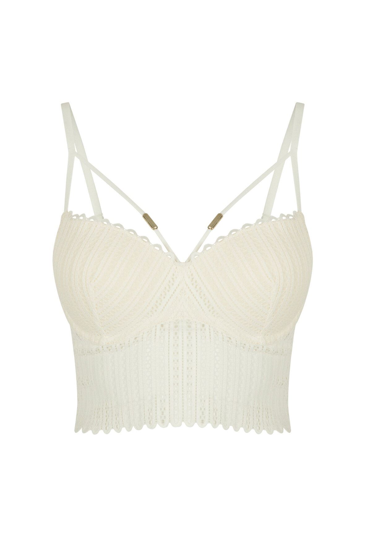 penti kadin beyaz desire push up bralet