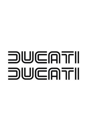 Ducati Logo Siyah Dekoratif Depo Sticker ARKSN001473