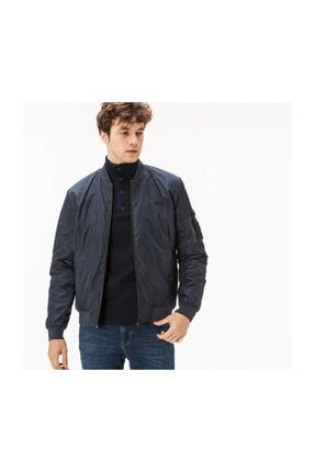 Lacoste Erkek Hakim Yaka Lacivert Mont Trendyol