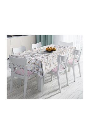 Realhomes Dijital Baskili Modern Leke Tutmaz Masa Ortusu 140 X 220 Cm Trendyol