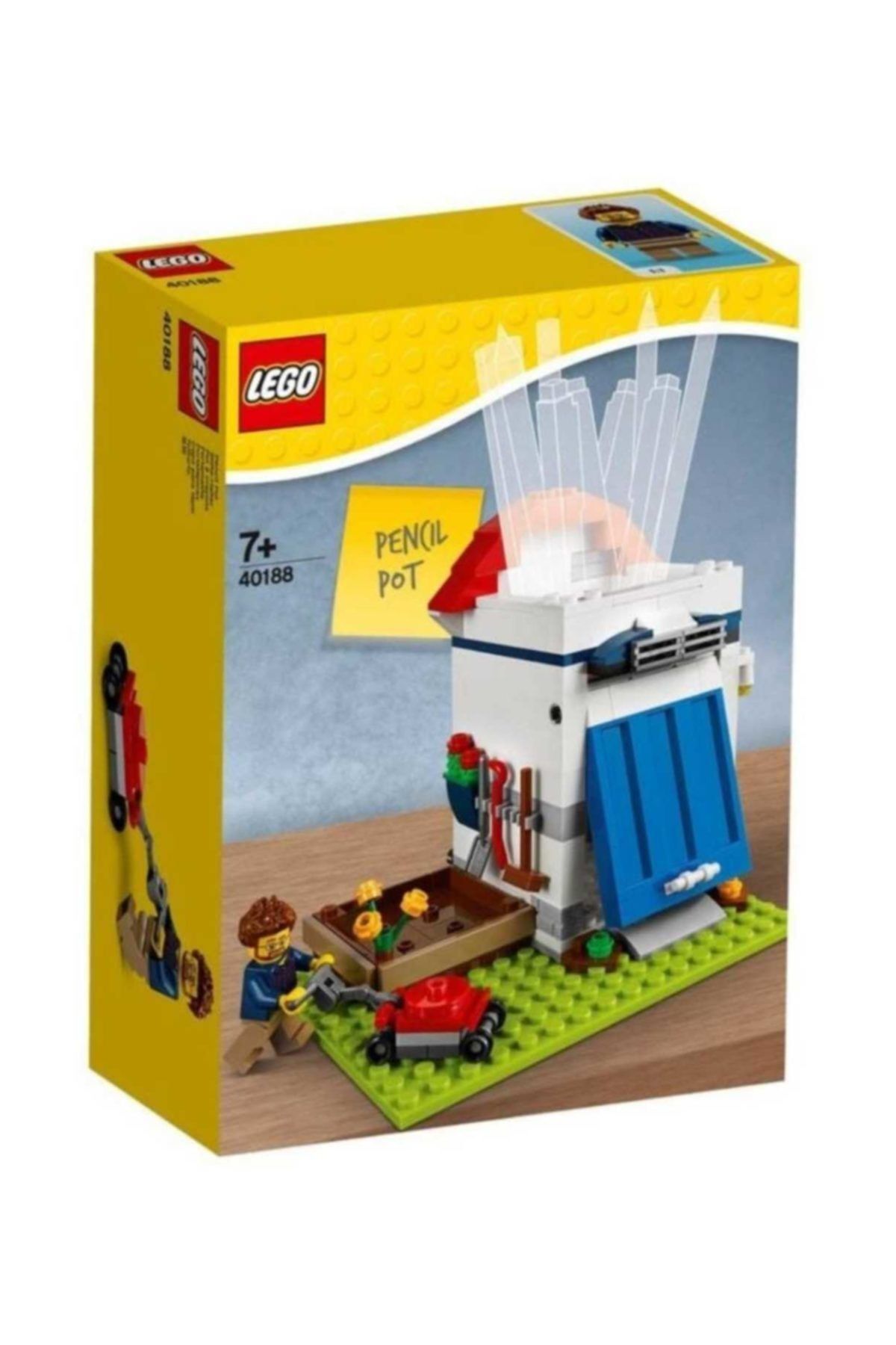 Lego pencil top pot 40188