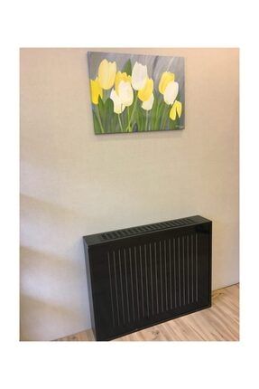 tncn mobilya afrika ceviz lale petek kaplama siyah 100x100cm trendyol