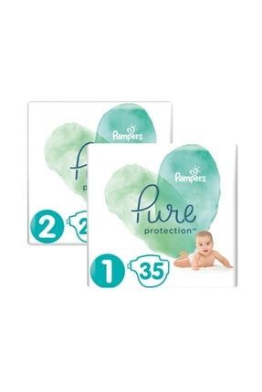Prima Pampers Pure Bebek Bezi 1 Beden 35li X 2 Adet 121445 Trendyol