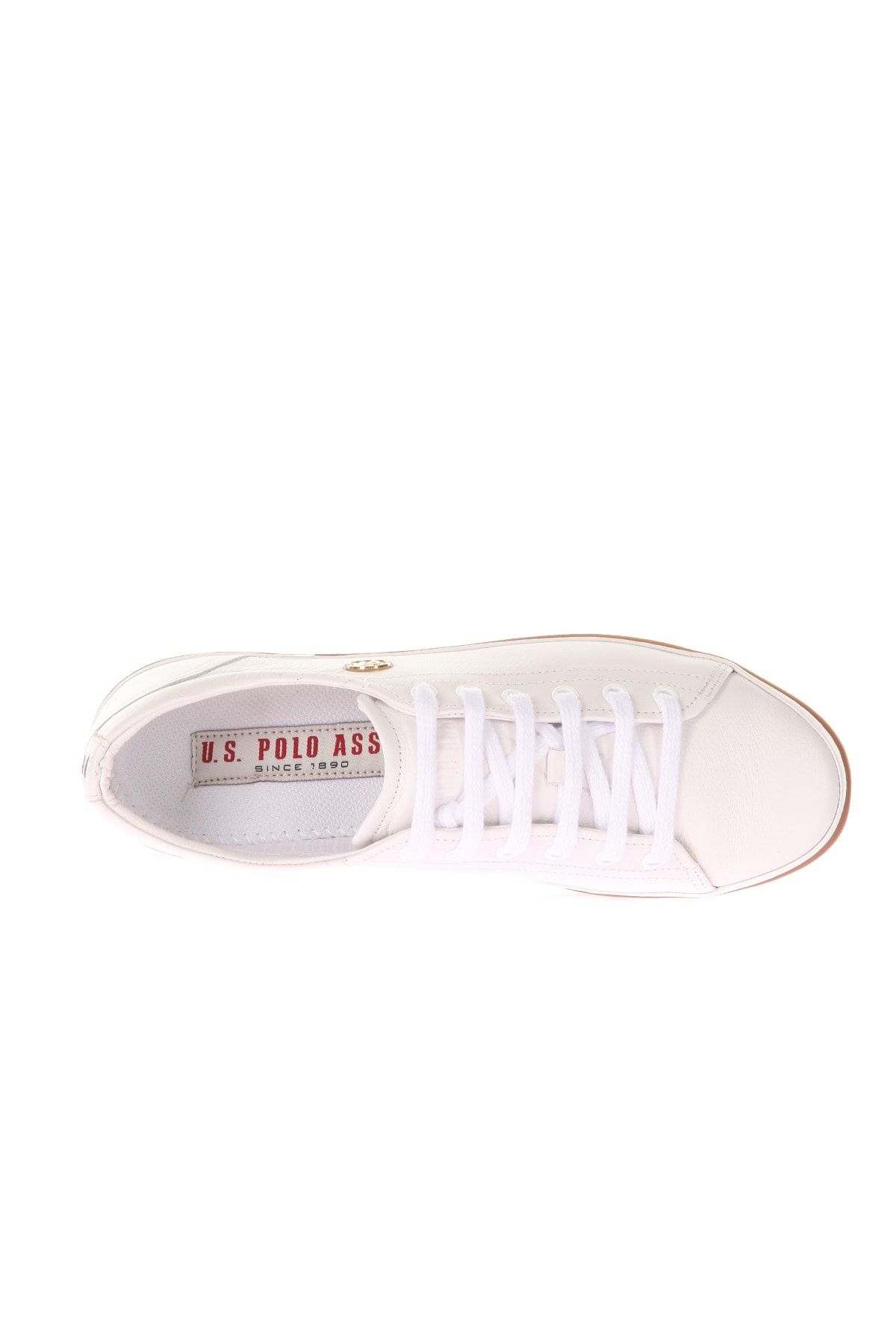 U.S. Polo Assn.-Pantofi albi de damă 7