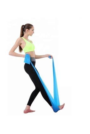 Hafif Direnç Pilates Yoga Bandı Egzersiz Direnç Güç Lastiği Plates Bant Egzersiz Lastiği Bandı csfr1