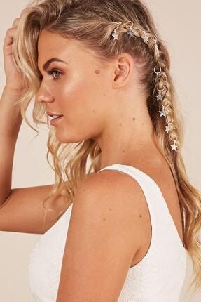 New Obsessions Kadin Pineapple Gumus Sac Kupesi 4786 Trendyol