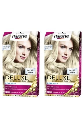 Schwarzkopf 2 Li Palette Deluxe 12 2 Titan Sari Yag Bakimli Kalici Sac Boyasi Trendyol