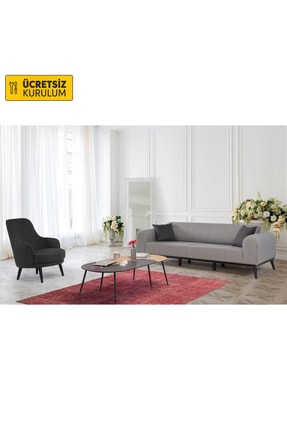 Vivense Meyra Koltuk Takimi Antrasit Trendyol