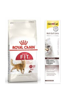 Royal Canin Fit 32 Yetiskin Kedi Kuru Mamasi 2 Kg Gimcat Anti Hairball Malt Paste Kedi Macunu 20gr Trendyol