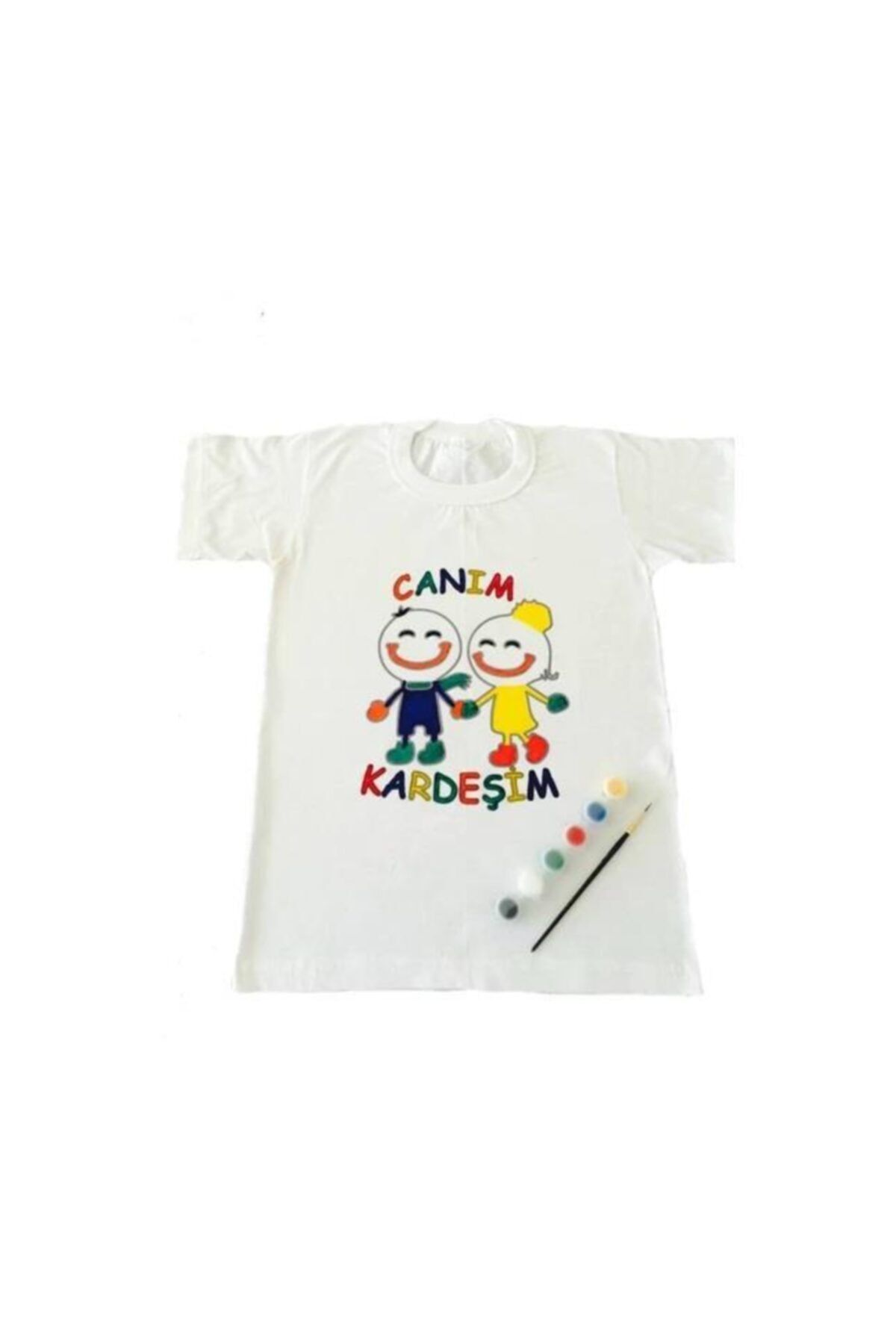 Joy And Toys 10 11 Yas Tisort Boyama Seti Kumas Boyama Canim Kardesim Desenli 0jaat0191 4 Trendyol