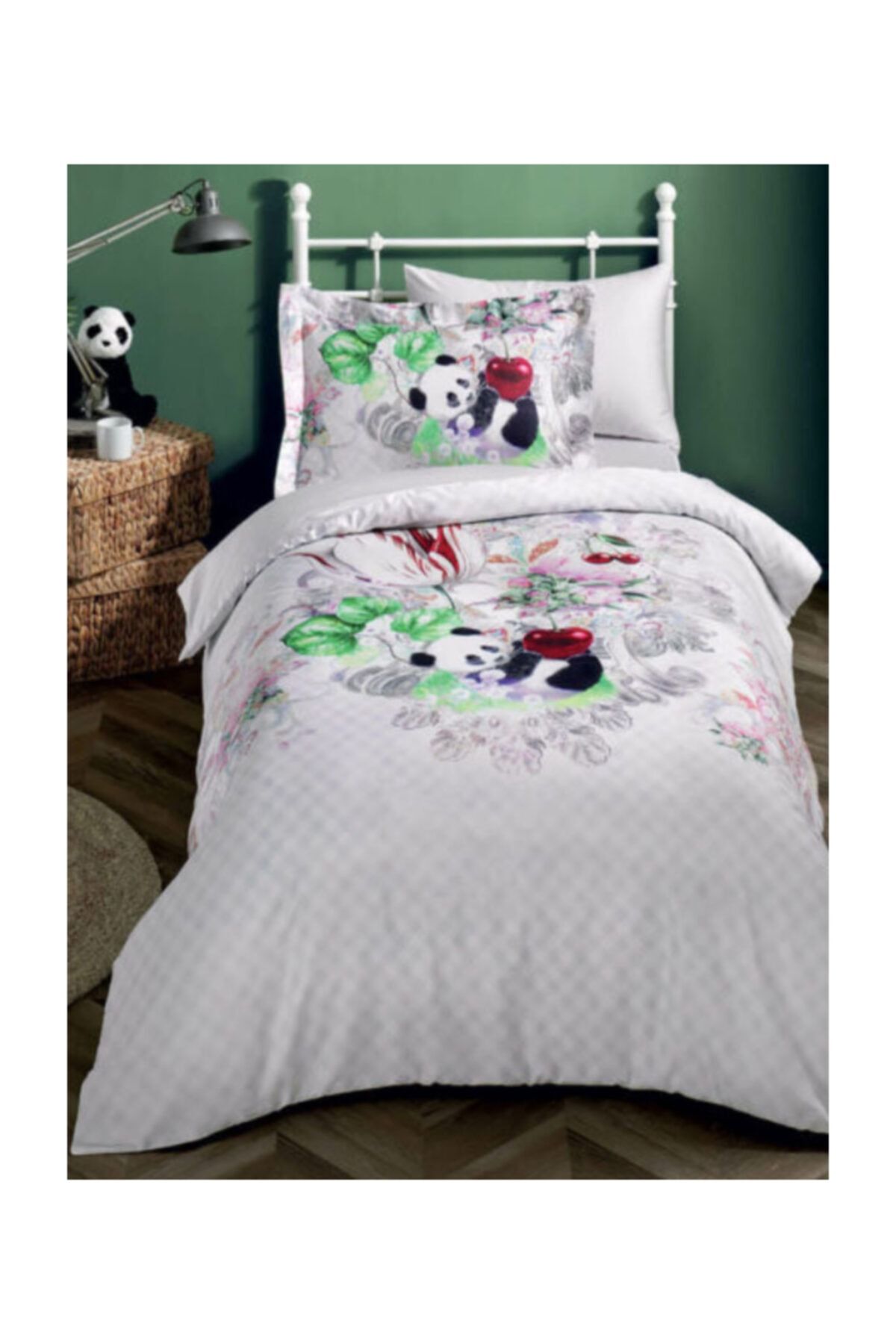 Tivolyo Home Panda Tek Kisilik Nevresim Takimi 4 Parca Fiyati Yorumlari Trendyol