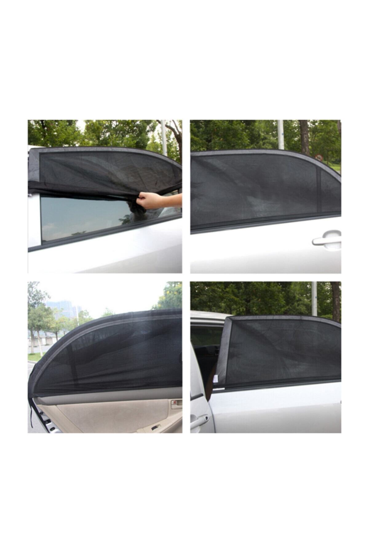 Ankaflex Araba Araç Oto Yan Cam Perde Araç Arka Güneşlik Gölgelik Anne Bebek Emzirme Perdesi Örtü fotoğrafı 3 (önizleme)