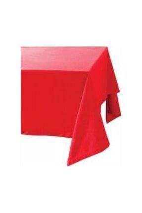 Kırmızı Düz Masa Örtüsü 1.37 Cm X 2.70 cm Doğum Günü Parti Ucuz. HBV00000FCTR3