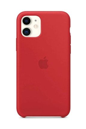 Nezih Case Iphone 11 Silikon Kilif Kirmizi Trendyol