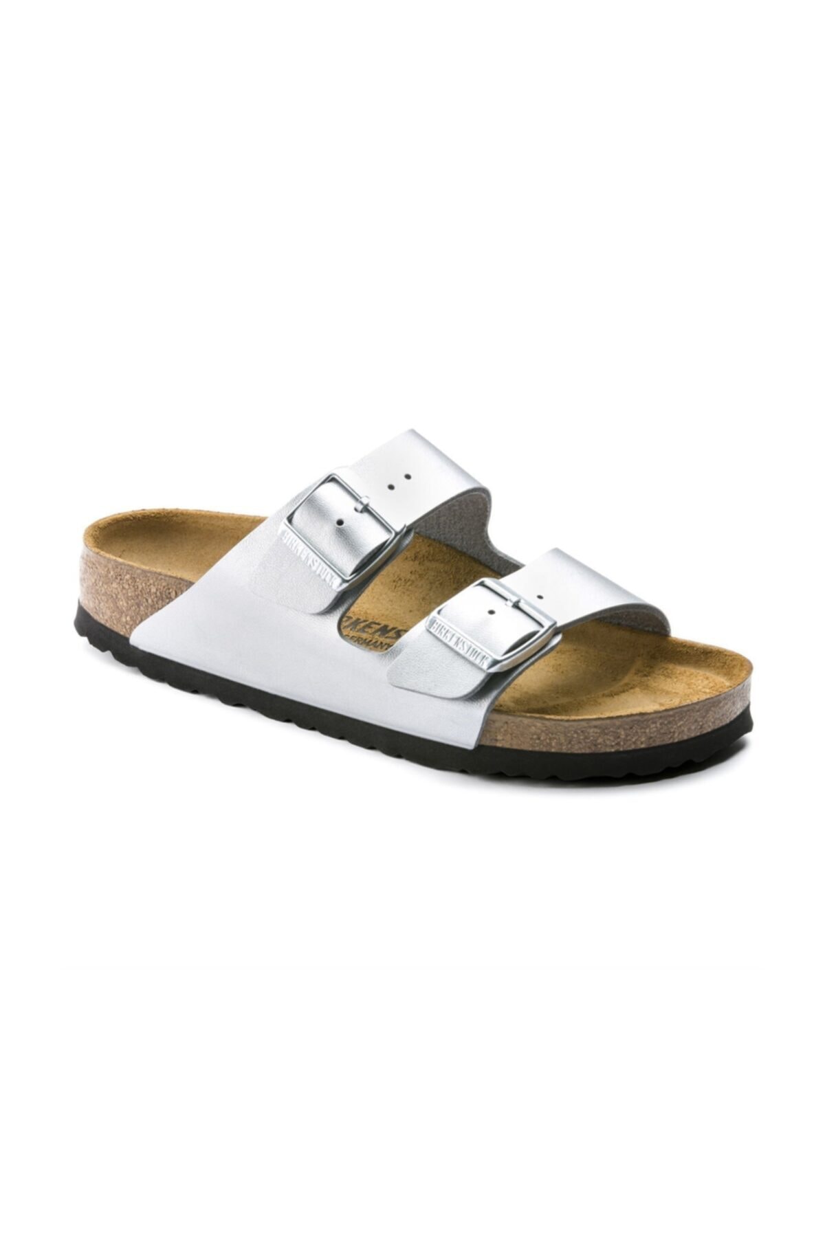 Birkenstock Arizona Terlik & Sandalet - Silver