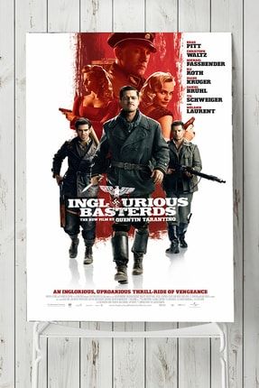 Inglourious Basterds Soysuzlar Çetesi Film Afişi 70x100 cm PSTRMNY10807