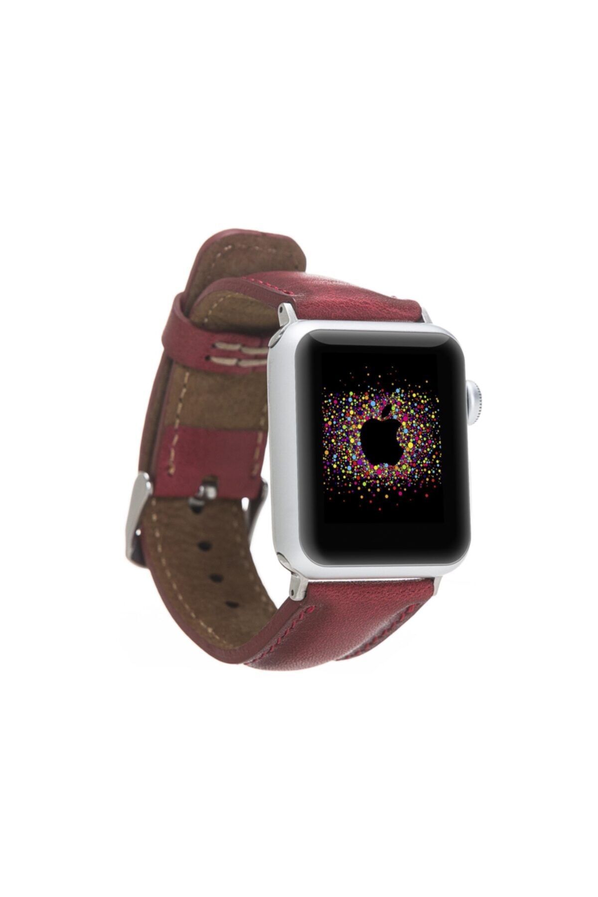 Apple Watch Deri Kordon 38 40mm V4ef Kirmizi Modelleri Ve Fiyatlari