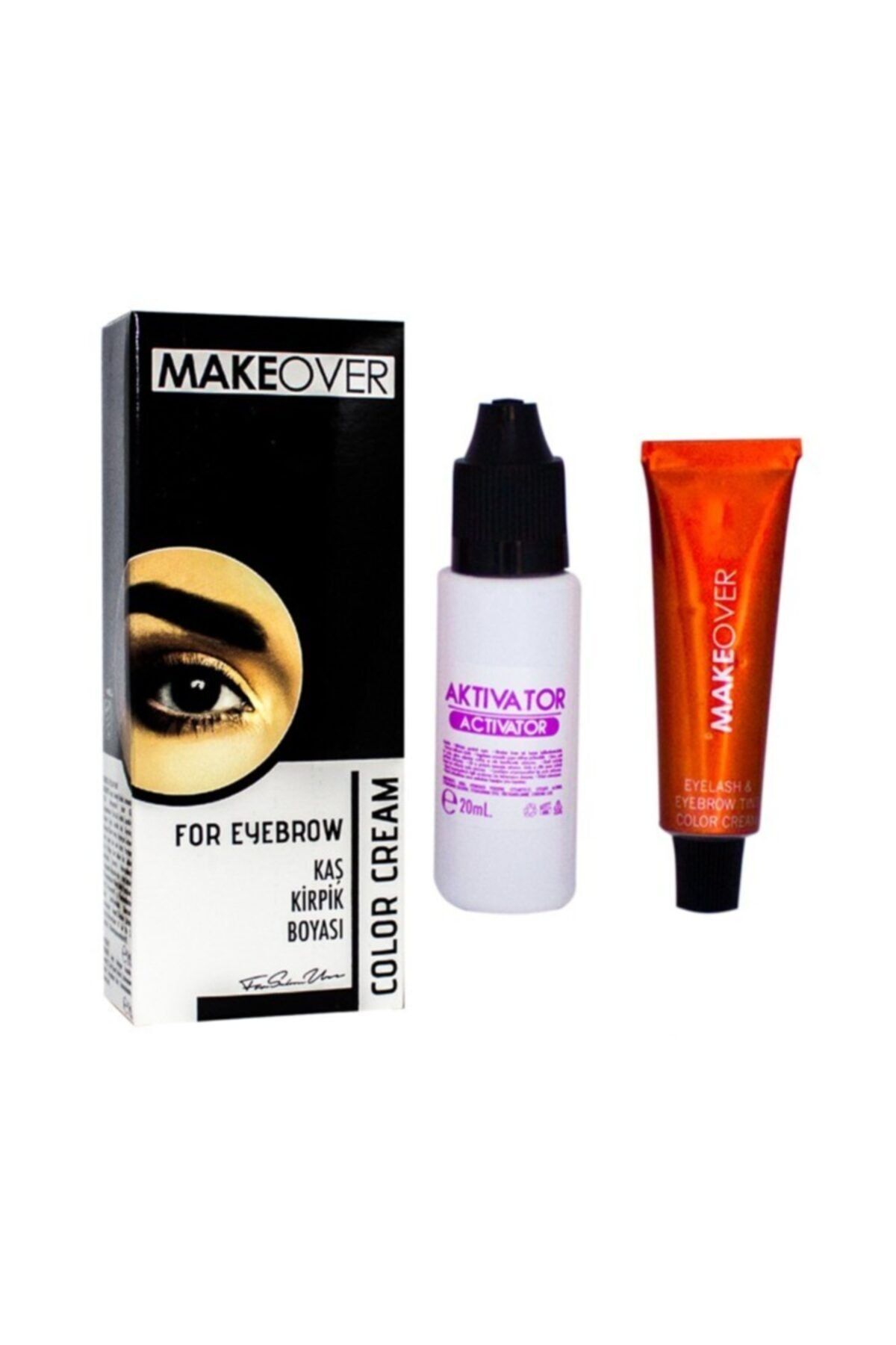 Makeover Siyah Kas Kirpik Boyasi 15ml 8680097218360 Trendyol