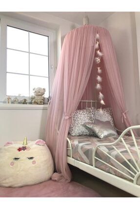 Pamuka Cibinlik Sifon Pembe 60x280 Cm Trendyol