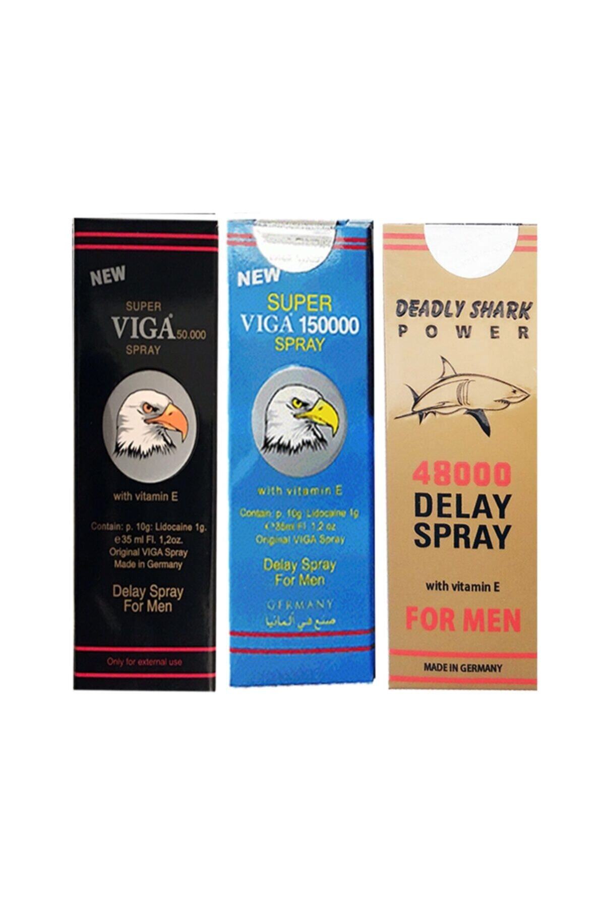 Viga Geciktirici Sprey Karma Set 3 Adet